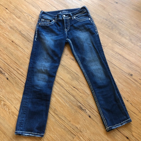 Silver Jeans Denim - Silver Suki Capri Jeans
